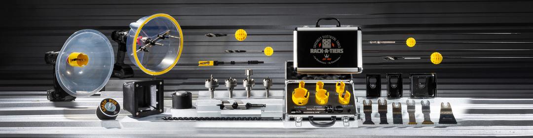 Hole Cutters and Accessories | Rack-A-Tiers Since 1995