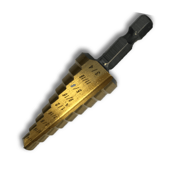 Multi Bit Step Drill Bit RackATiers