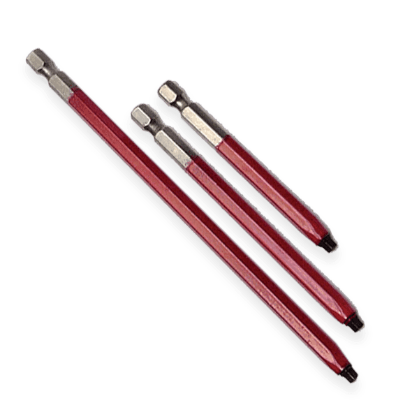 2 Red Robertson Square Bit RackATiers