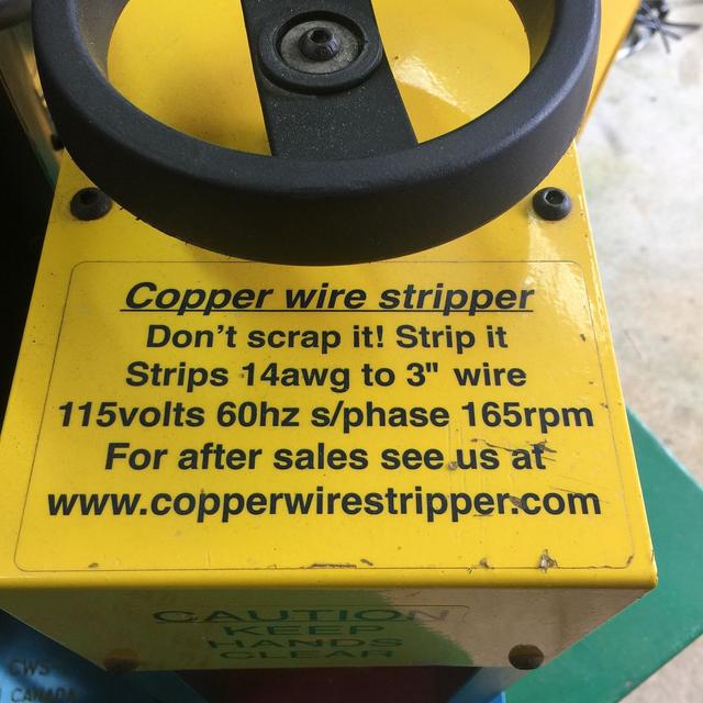Copper Wire Stripper CWS1 RackATiers